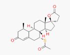 17-Hydroxy-7-alpha-mercapto-3-oxo-17-alpha-pregn-4-ene-21-carboxylic acid-gamma-lactone-7-acetate