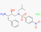 N-((2R,3S)-3-amino-2-hydroxy-4-phenylbutyl)-N-isobutyl-4-nitrobenzenesulfonamide hydrochloride